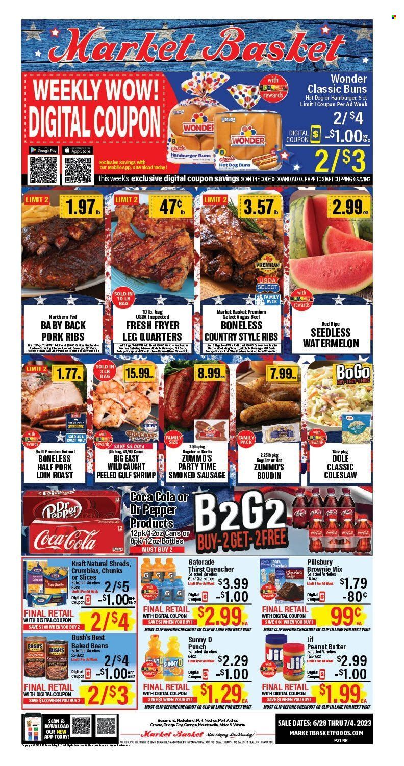 Market Basket (LA, TX) Weekly Ad Flyer Specials June 28 to July 4, 2023