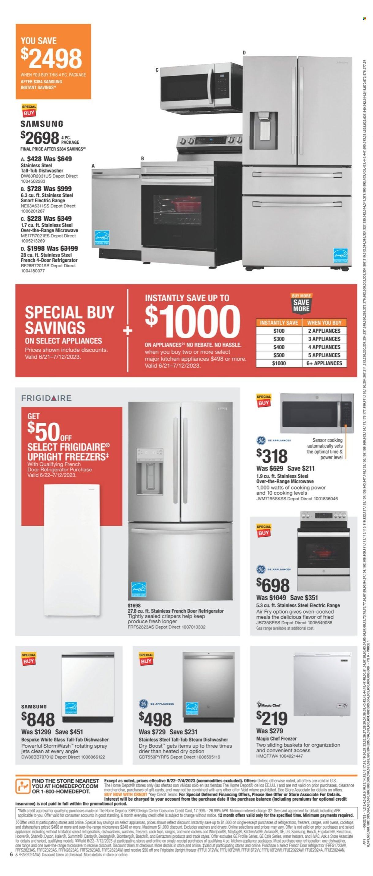 The Home Depot Weekly Ad Flyer Specials June 22 to July 4, 2023
