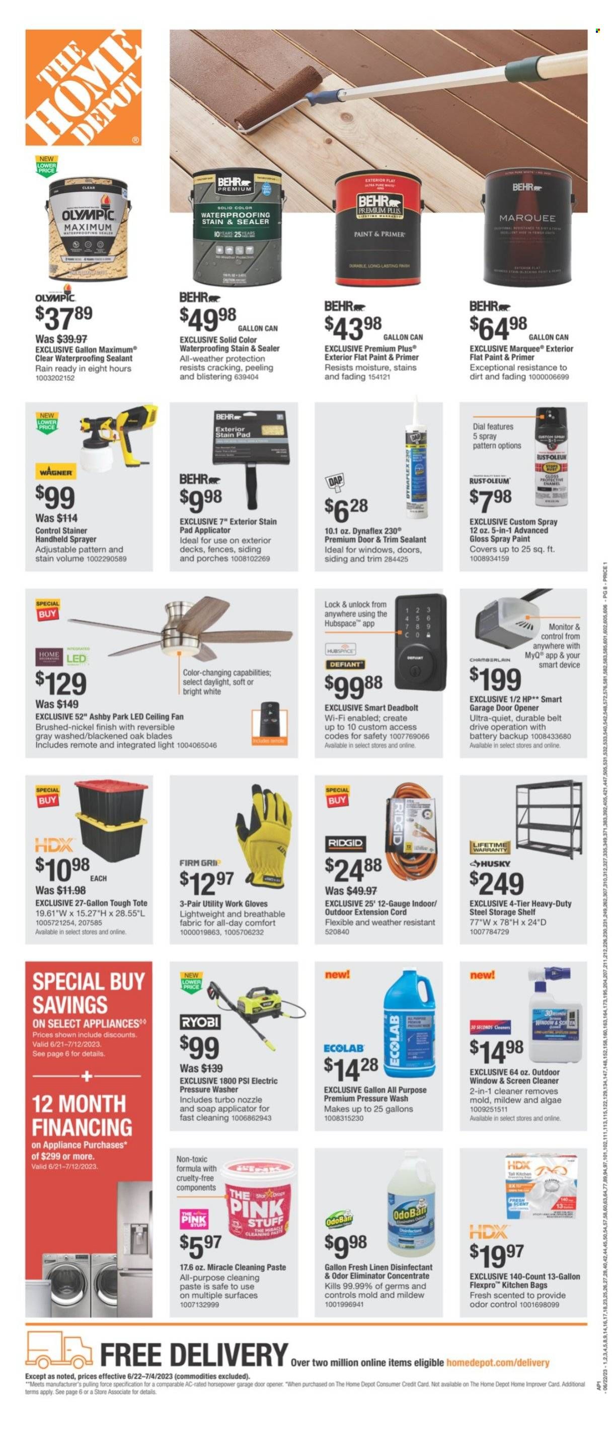 The Home Depot Weekly Ad Flyer Specials June 22 to July 4, 2023