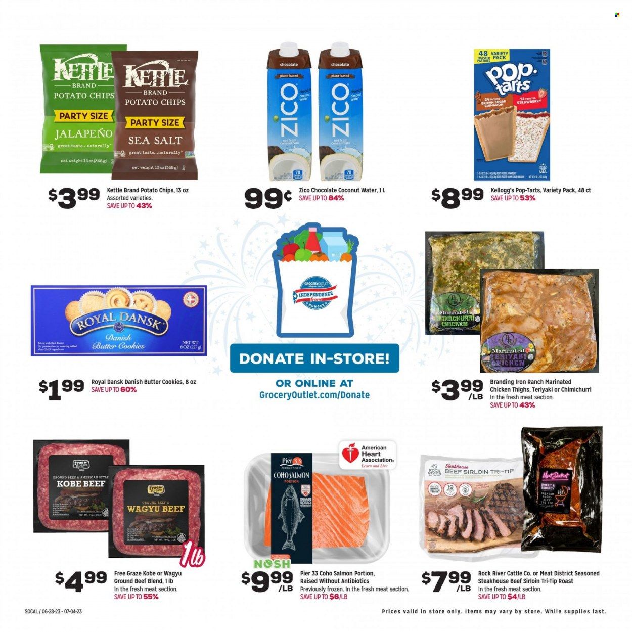 Grocery Outlet (CA, ID, OR, PA, WA) Weekly Ad Flyer Specials June 28 to July 4, 2023