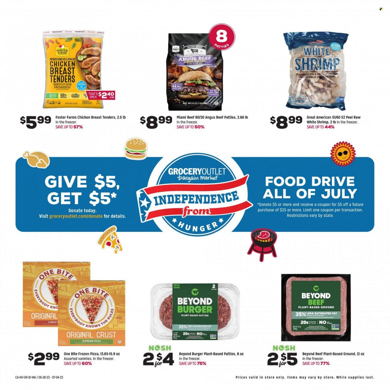 Grocery Outlet (CA, ID, OR, PA, WA) Weekly Ad Flyer Specials June 28 to July 4, 2023