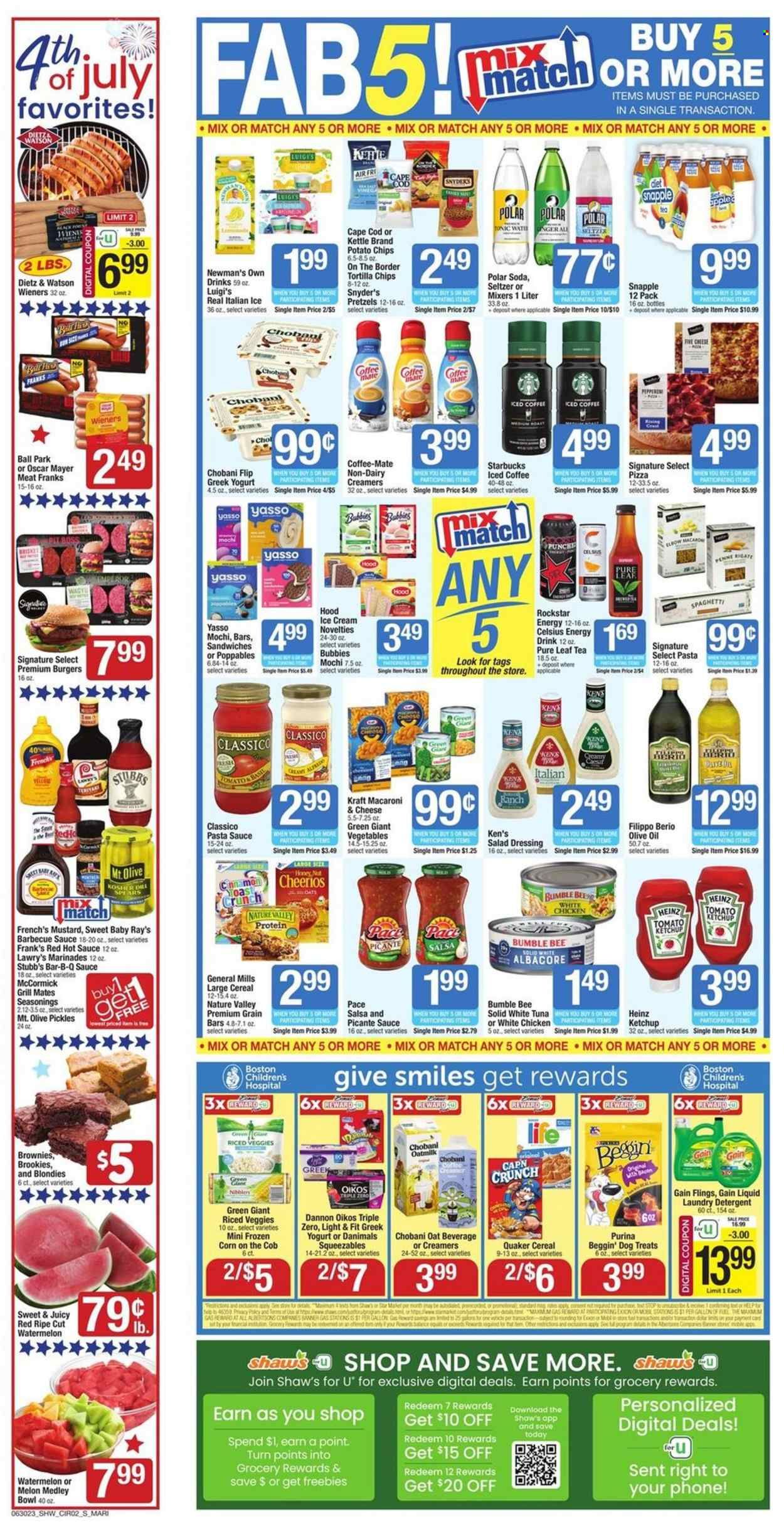 Shaw’s (MA, ME, NH, RI, VT) Weekly Ad Flyer Specials June 30 to July 6, 2023