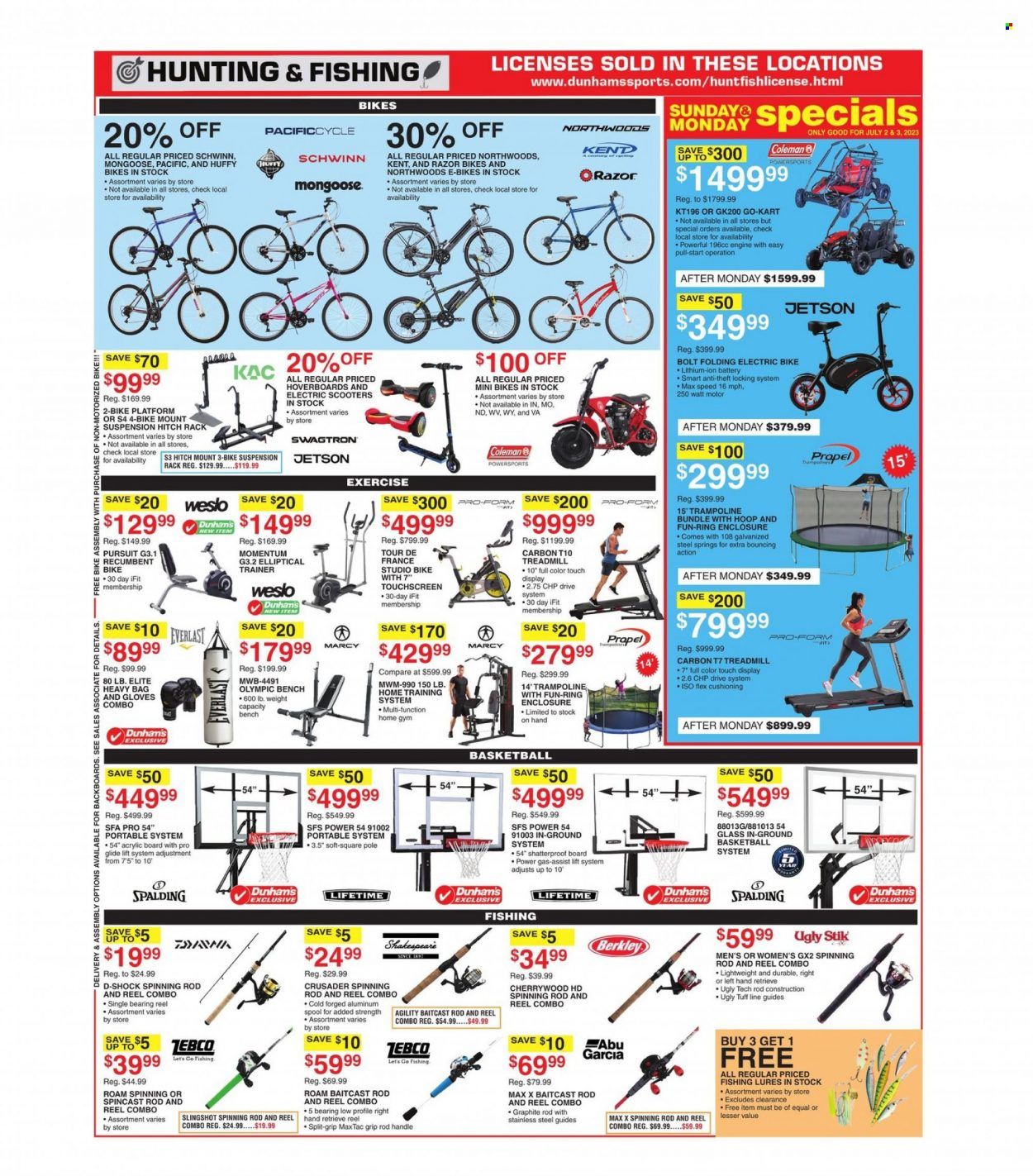 Dunham's Sports (MI, PA) Weekly Ad Flyer Specials July 1 to July 6, 2023