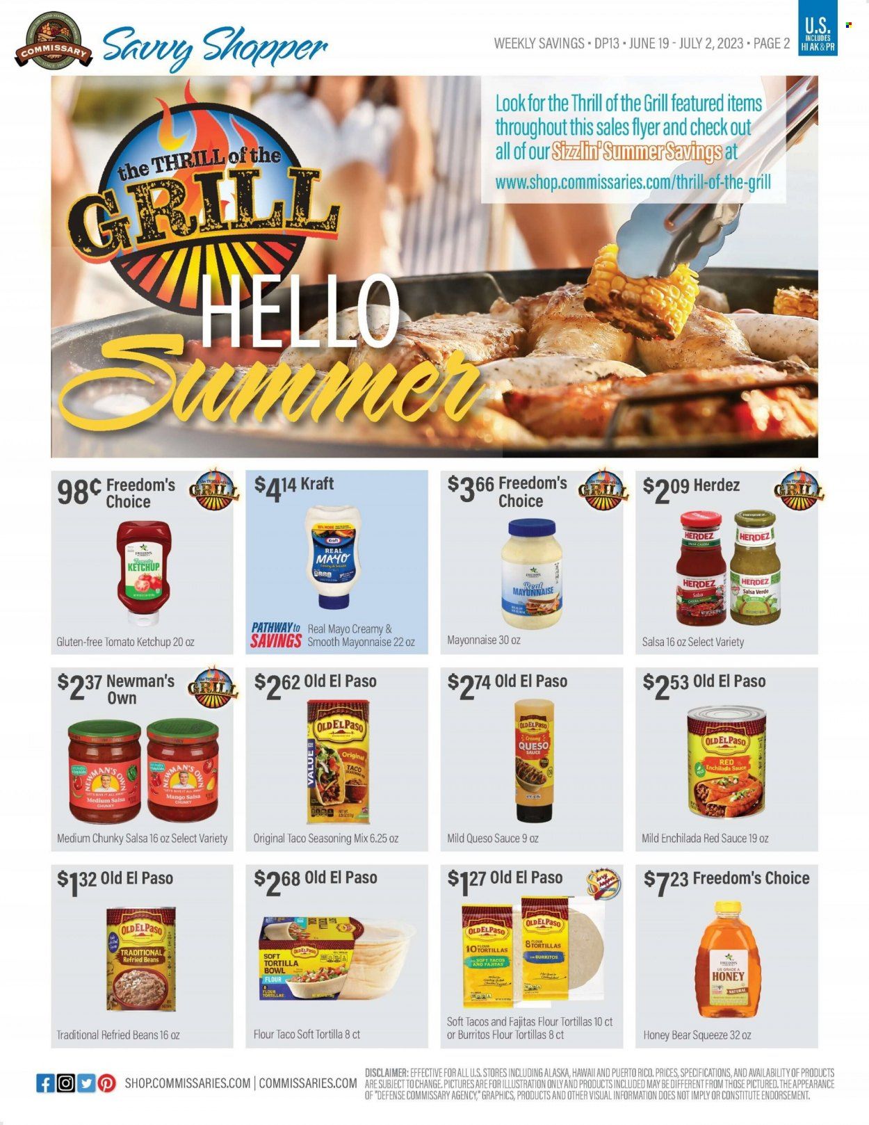 Commissary Weekly Ad Flyer Specials June 19 to July 2, 2023