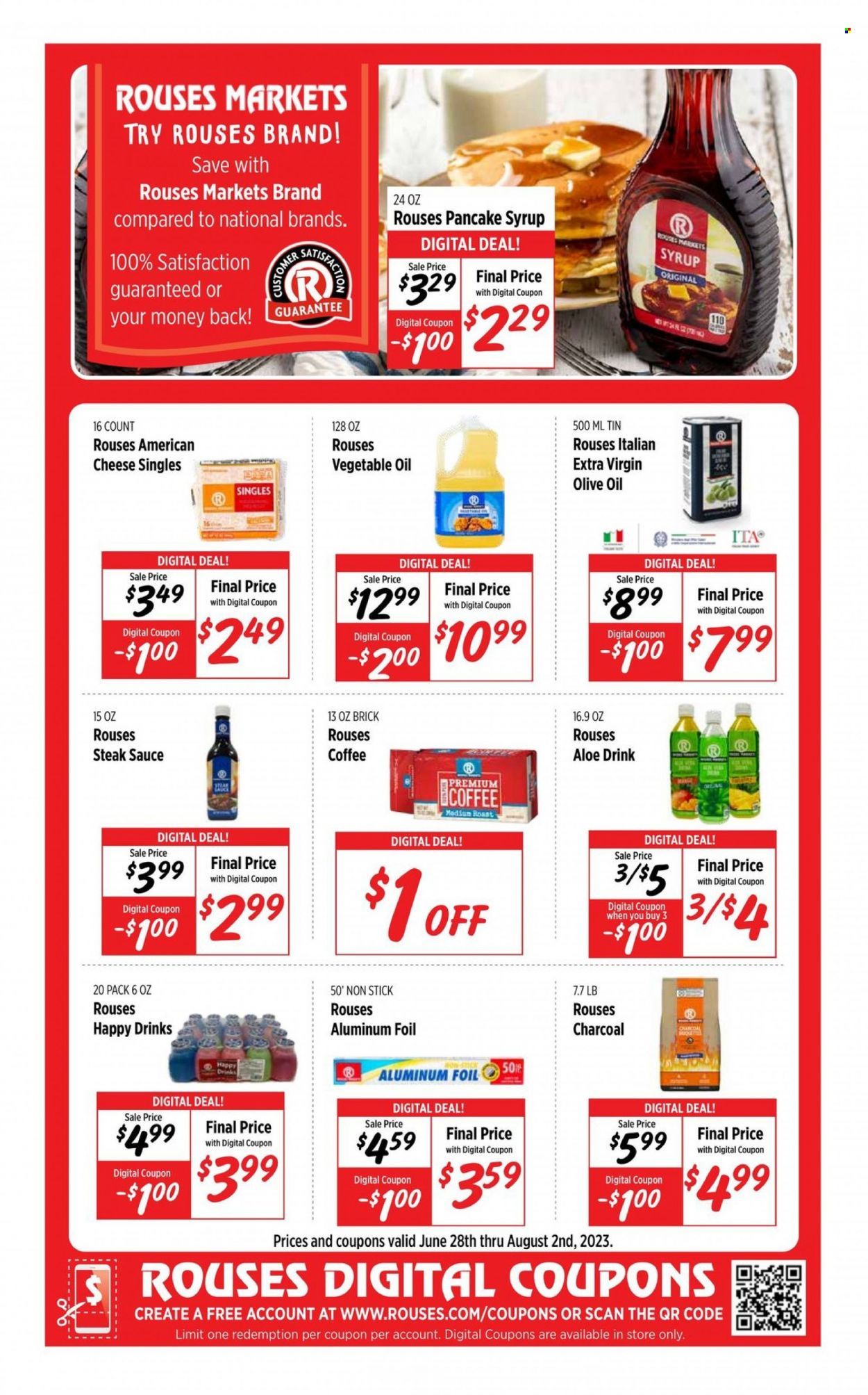 Rouses Markets (LA) Weekly Ad Flyer Specials June 28 to August 2, 2023