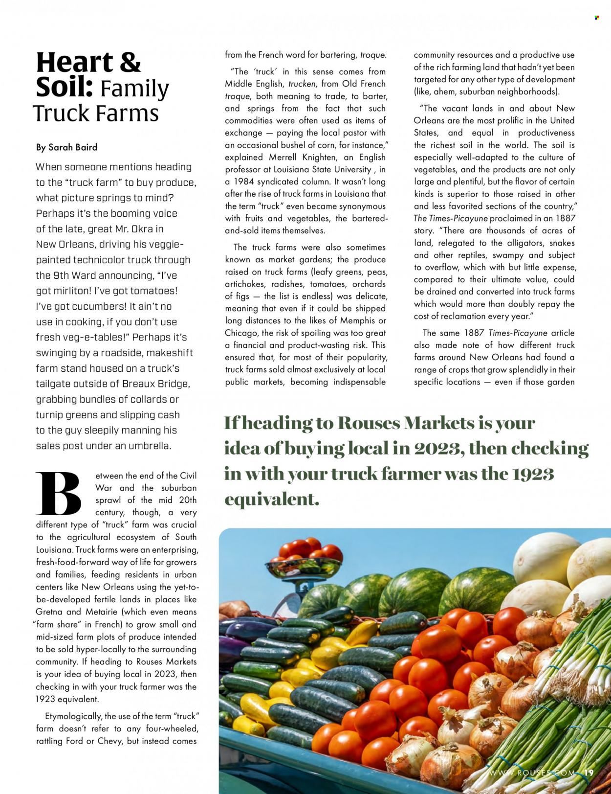 Rouses Markets (AL, LA, MS) Promotions & Flyer Specials July 2023