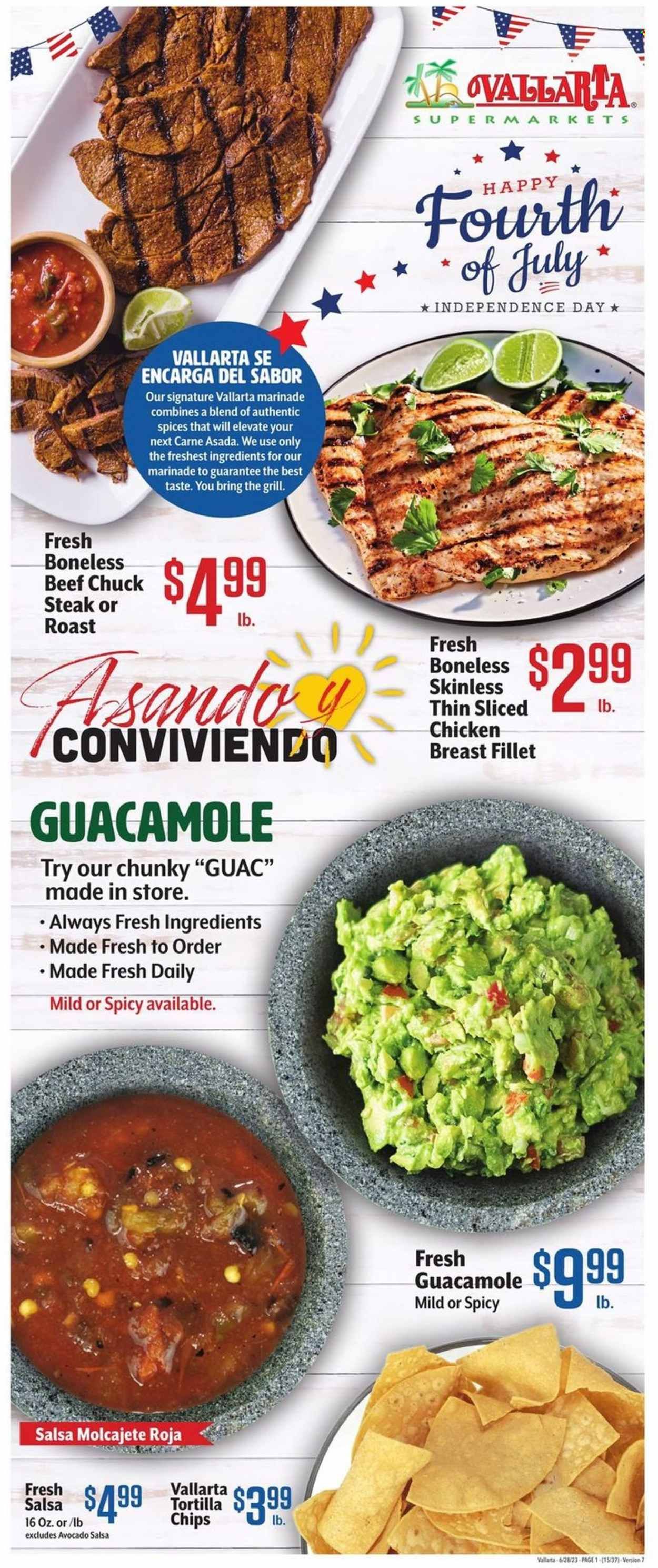 Vallarta (CA) Weekly Ad Flyer Specials June 28 to July 4, 2023
