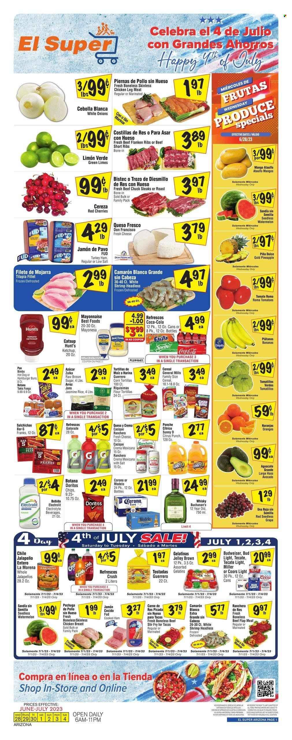 El Super (AZ) Weekly Ad Flyer Specials June 28 to July 4, 2023