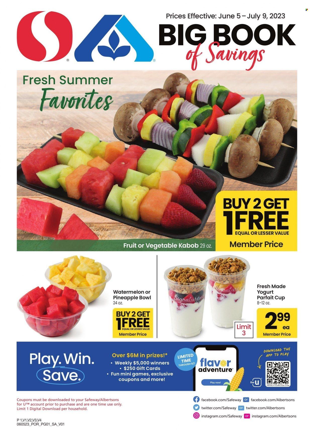 Safeway (OR, WA) Weekly Ad Flyer Specials June 5 to July 9, 2023