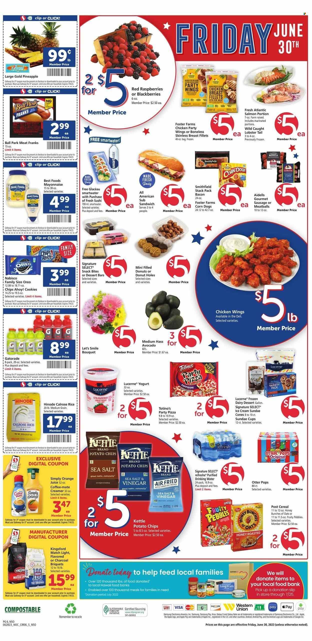 Safeway (HI) Weekly Ad Flyer Specials June 28 to July 4, 2023