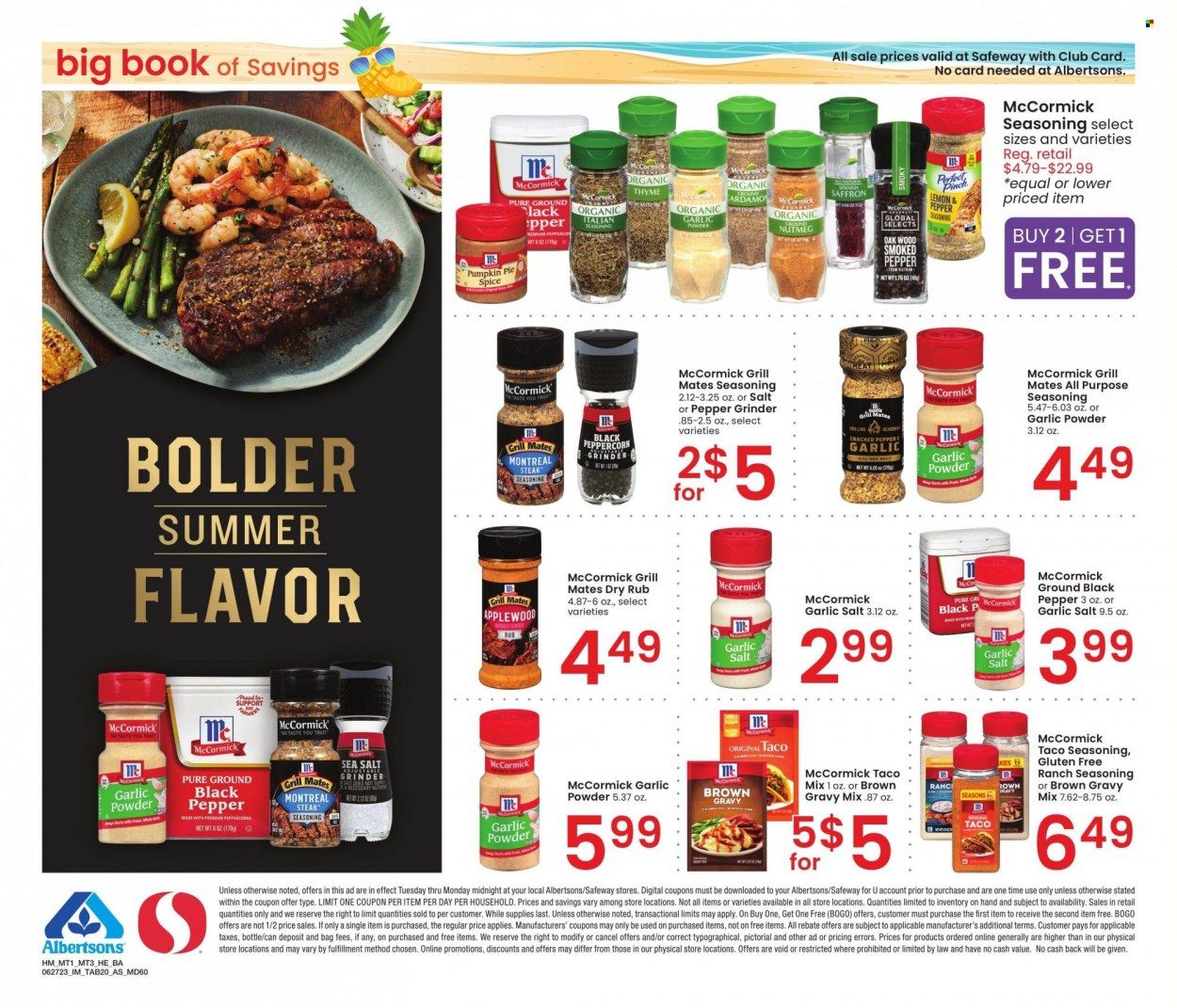 Safeway (MT) Weekly Ad Flyer Specials June 27 to July 24, 2023