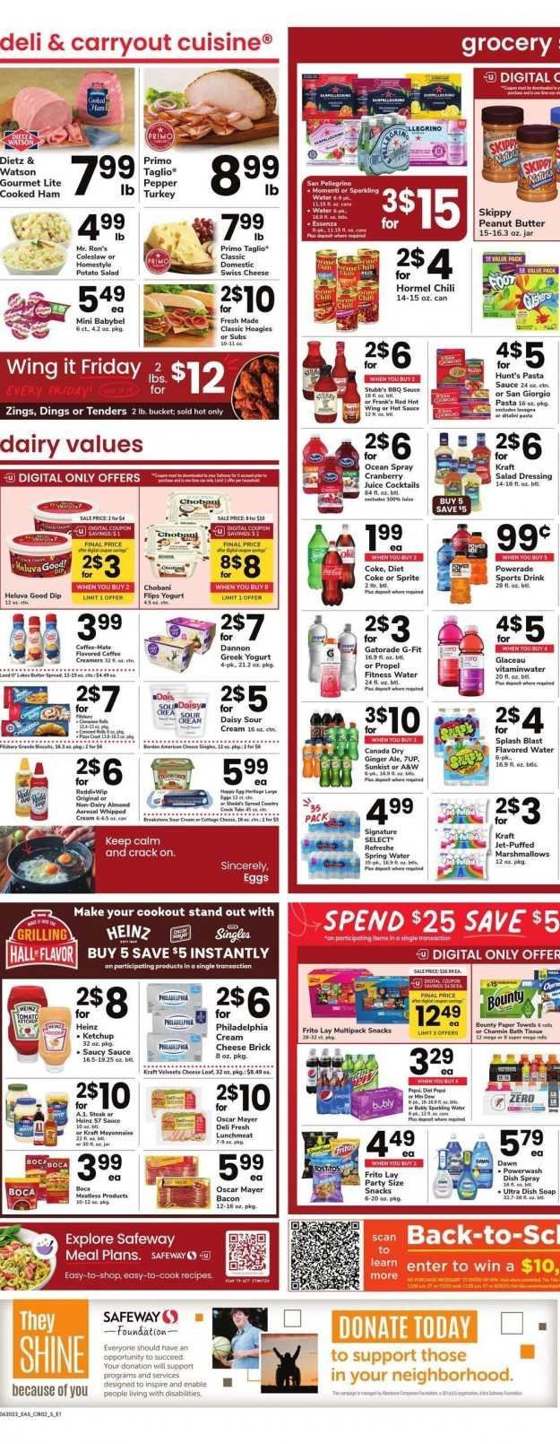 Safeway (VA) Weekly Ad Flyer Specials June 30 to July 6, 2023