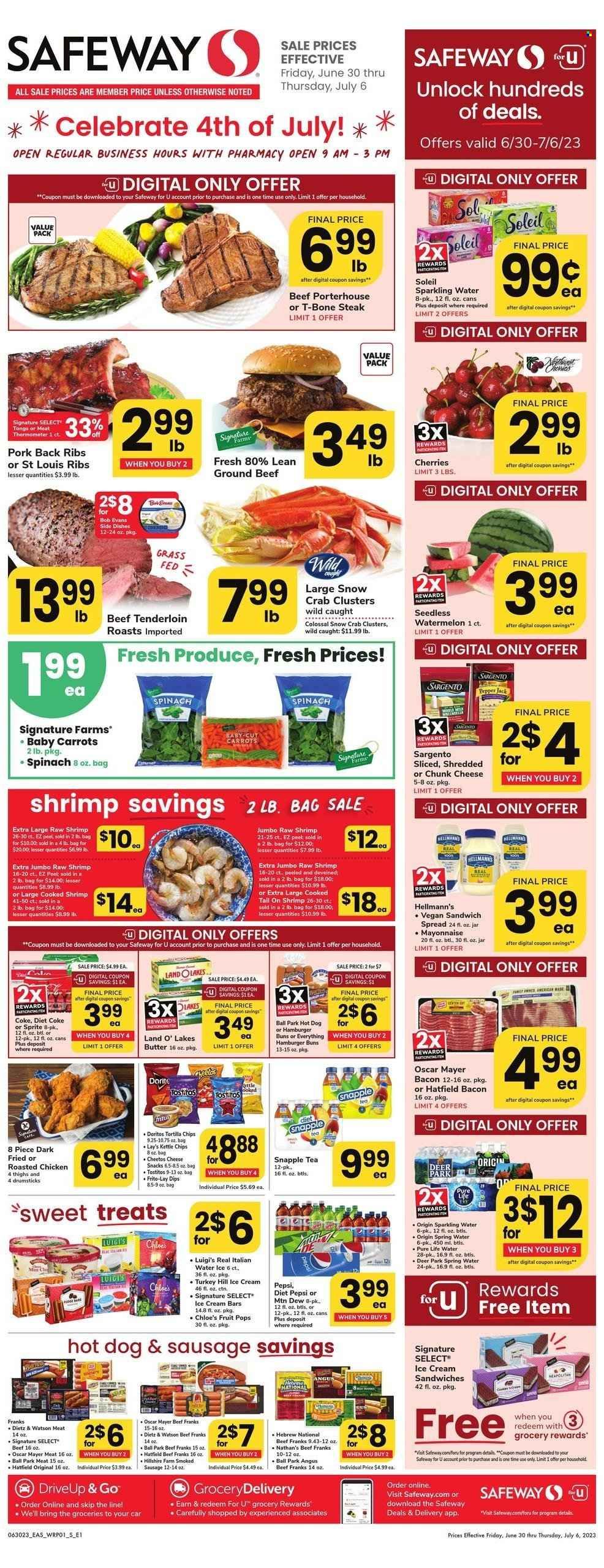 Safeway (DC, MD) Weekly Ad Flyer Specials June 30 to July 6, 2023