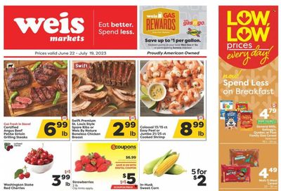Weis (MD, NY, PA) Weekly Ad Flyer Specials June 22 to July 19, 2023