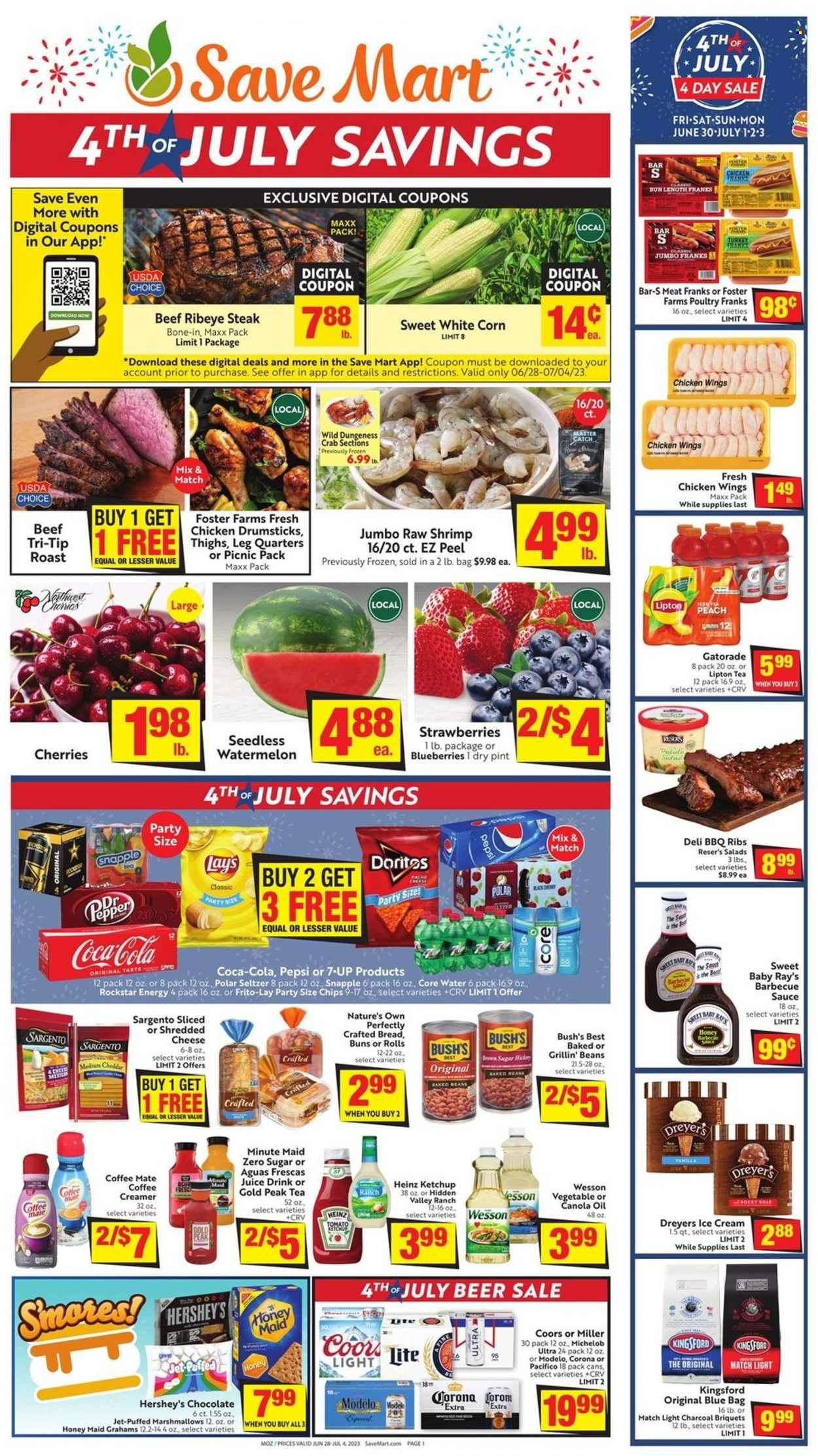 Save Mart (CA, NV) Weekly Ad Flyer Specials June 28 to July 4, 2023