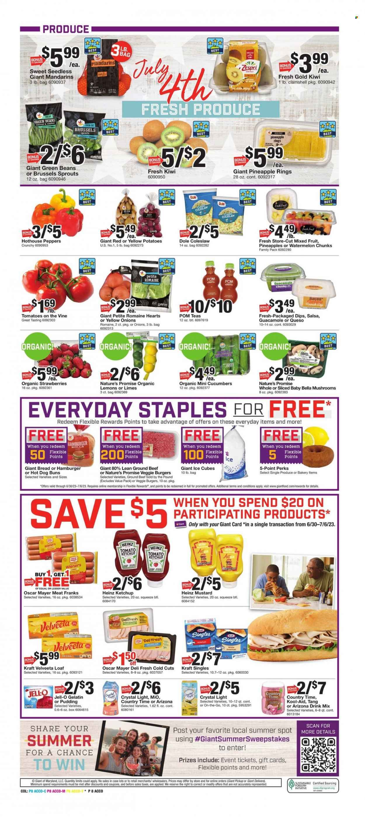 Giant Food (DE, MD, VA) Weekly Ad Flyer Specials June 30 to July 6, 2023