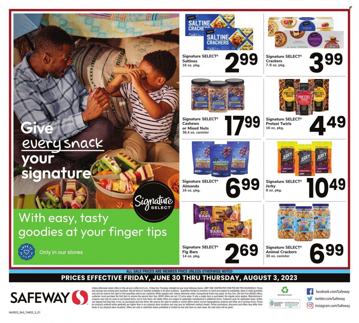Safeway (VA) Weekly Ad Flyer Specials June 30 to August 3, 2023