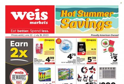 Weis (MD, NY, PA) Weekly Ad Flyer Specials June 22 to July 19, 2023