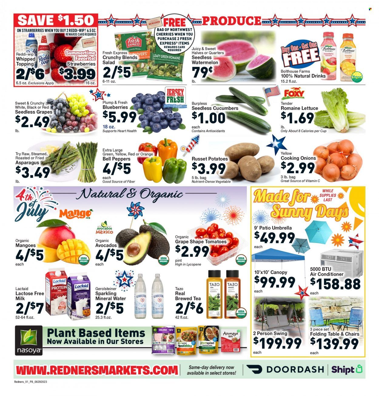 Redner's Markets (DE, MD, PA) Weekly Ad Flyer Specials June 29 to July 5, 2023