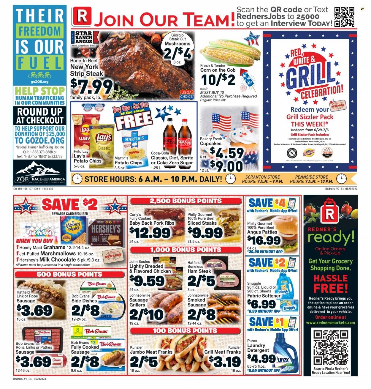 Redner's Markets (DE, MD, PA) Weekly Ad Flyer Specials June 29 to July 5, 2023