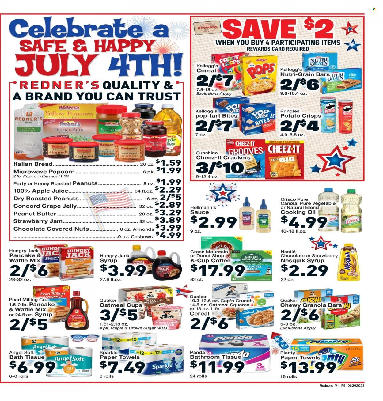 Redner's Markets (DE, MD, PA) Weekly Ad Flyer Specials June 29 to July 5, 2023
