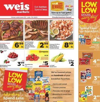 Weis (MD, NY, PA) Weekly Ad Flyer Specials June 29 to July 5, 2023