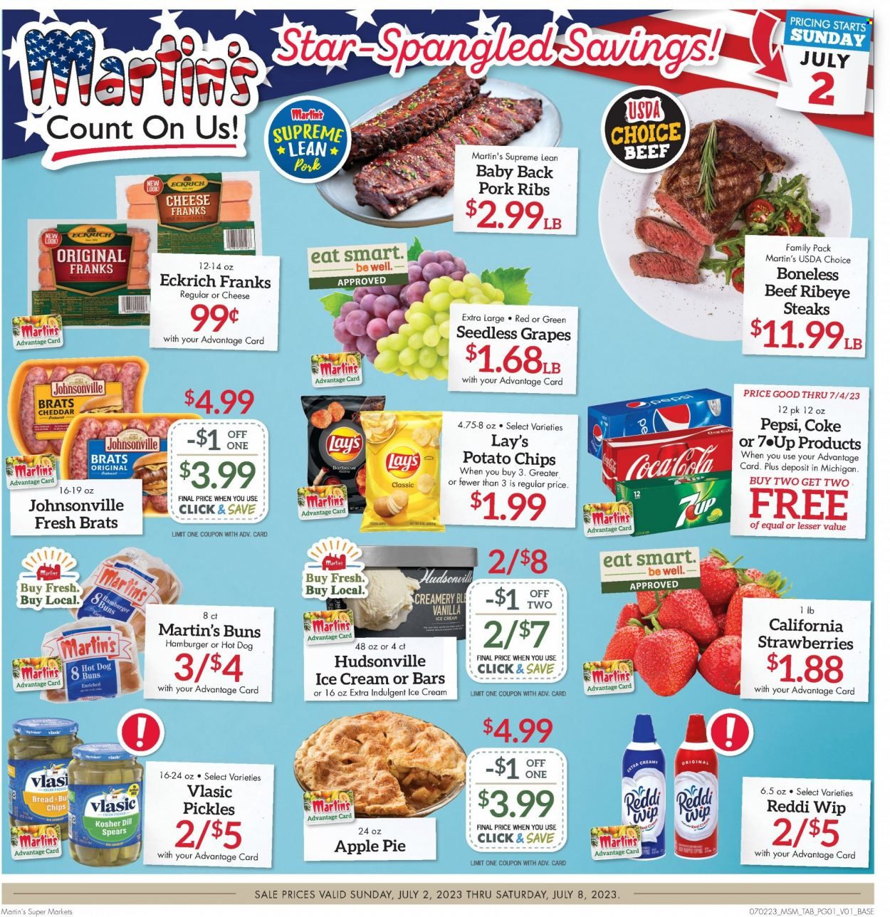 Martin’s (IN, MI) Weekly Ad Flyer Specials July 2 to July 8, 2023