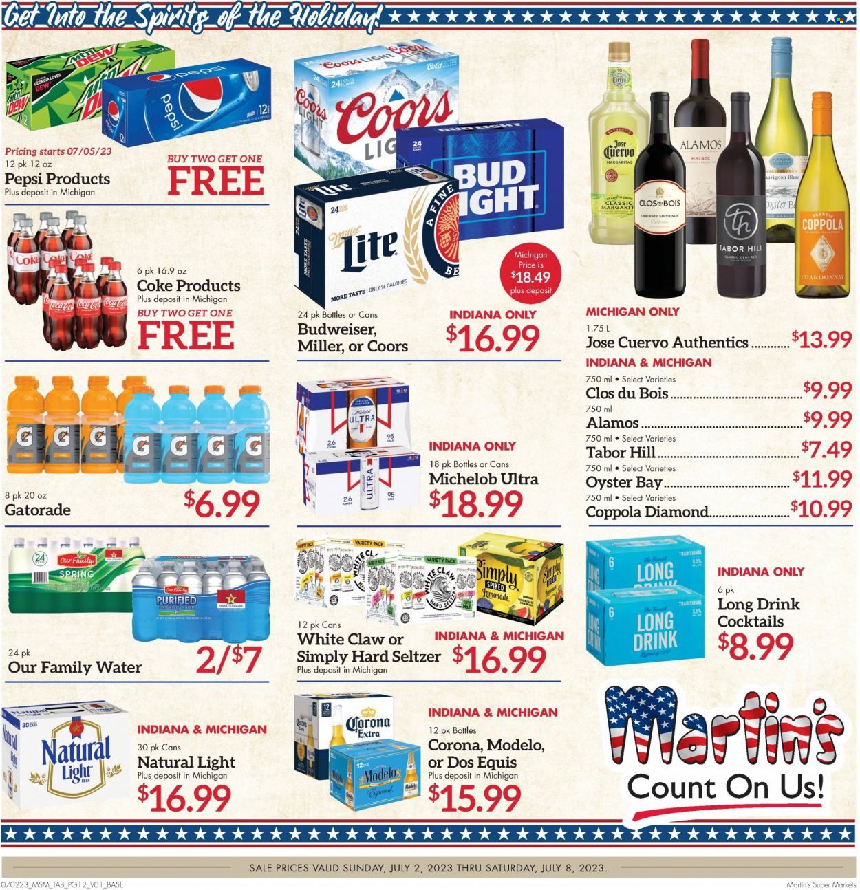 Martin’s (IN, MI) Weekly Ad Flyer Specials July 2 to July 8, 2023