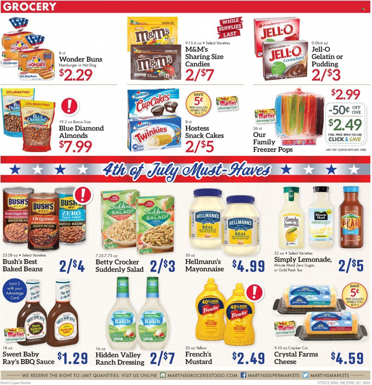 Martin’s (IN, MI) Weekly Ad Flyer Specials July 2 to July 8, 2023