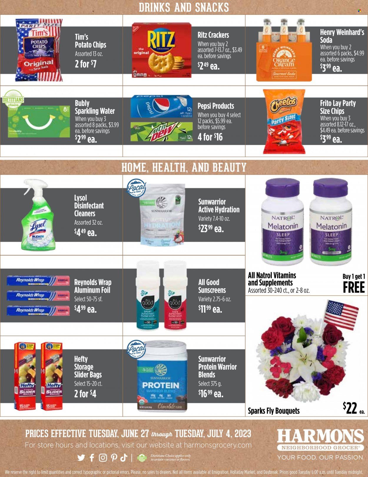 Harmons (UT) Weekly Ad Flyer Specials June 27 to July 4, 2023