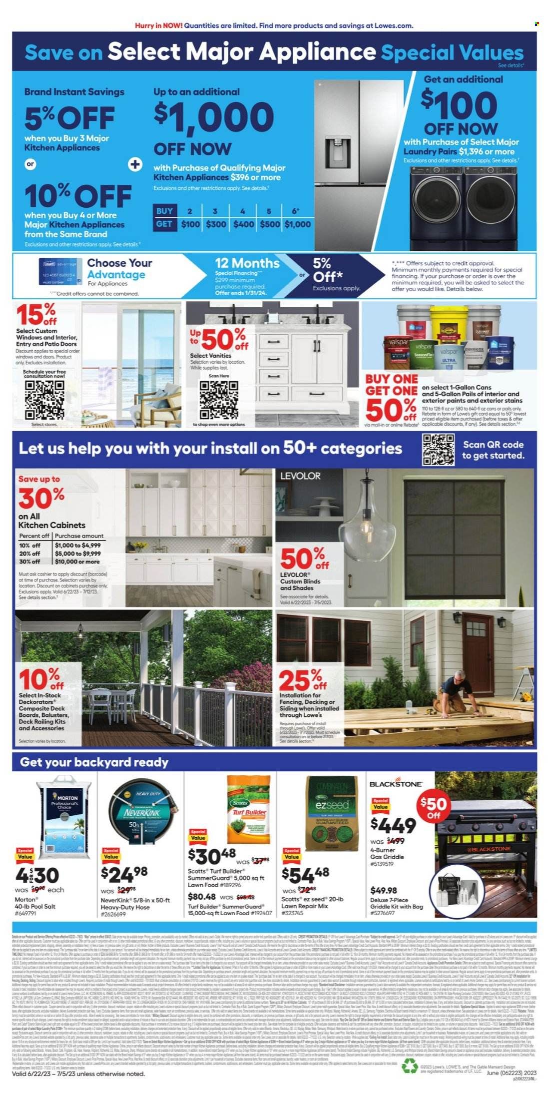Lowe's Weekly Ad Flyer Specials June 22 to July 5, 2023