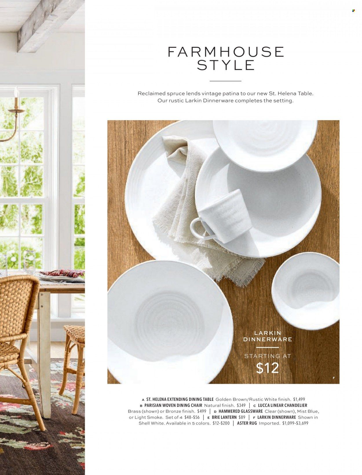 Pottery Barn Promotions & Flyer Specials January 2024