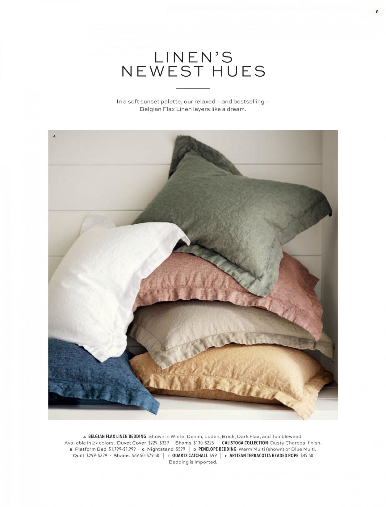Pottery Barn Promotions & Flyer Specials January 2024
