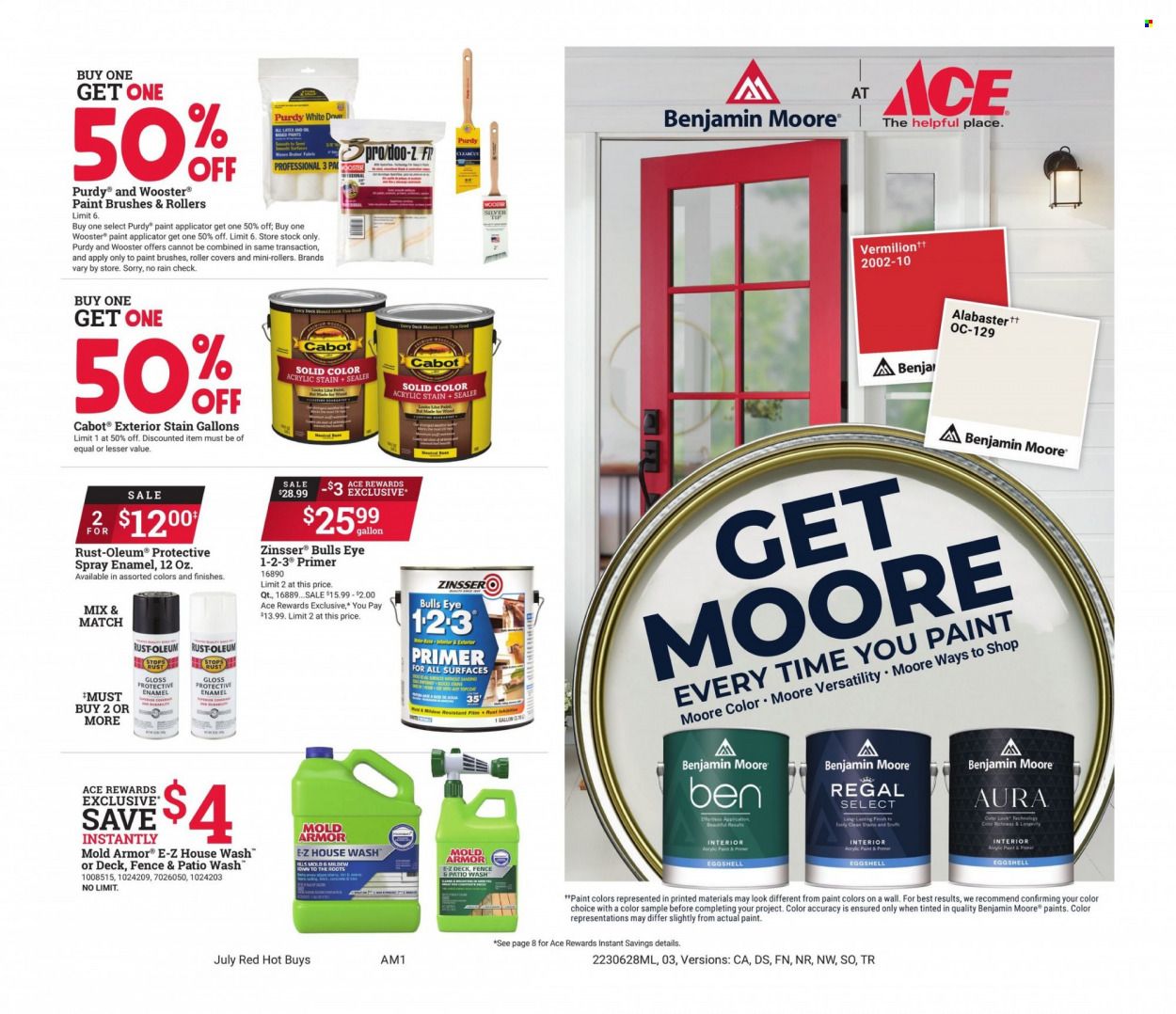 ACE Hardware Weekly Ad Flyer Specials June 28 to July 31, 2023