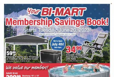 Bi-Mart (ID, OR, WA) Weekly Ad Flyer Specials June 20 to July 4, 2023