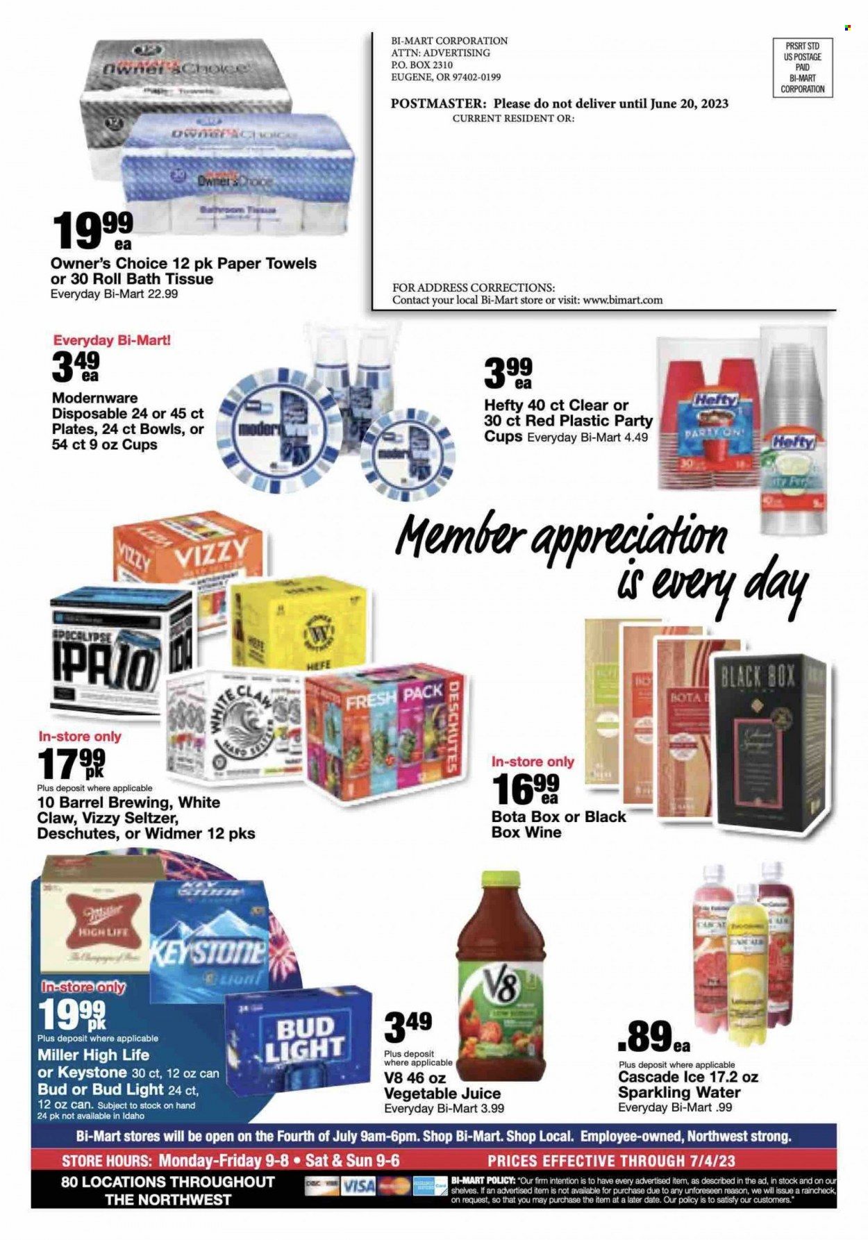 Bi-Mart (ID, OR, WA) Weekly Ad Flyer Specials June 20 to July 4, 2023