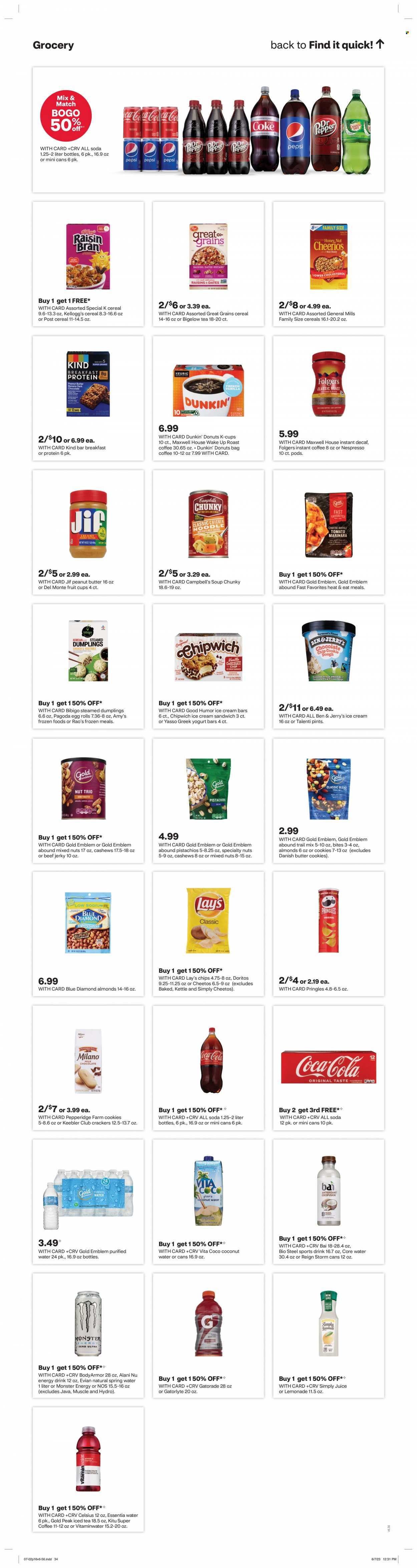 CVS Pharmacy Weekly Ad Flyer Specials July 2 to July 8, 2023