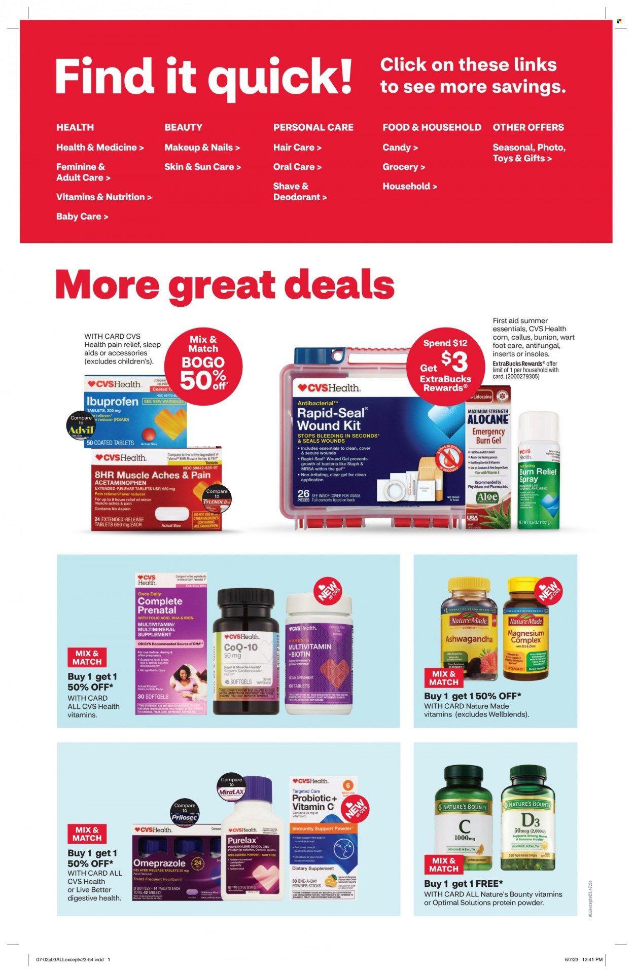 CVS Pharmacy Weekly Ad Flyer Specials July 2 to July 8, 2023
