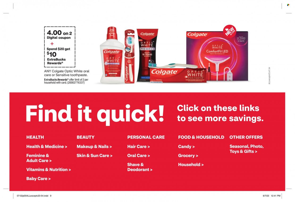 CVS Pharmacy Weekly Ad Flyer Specials July 2 to July 8, 2023