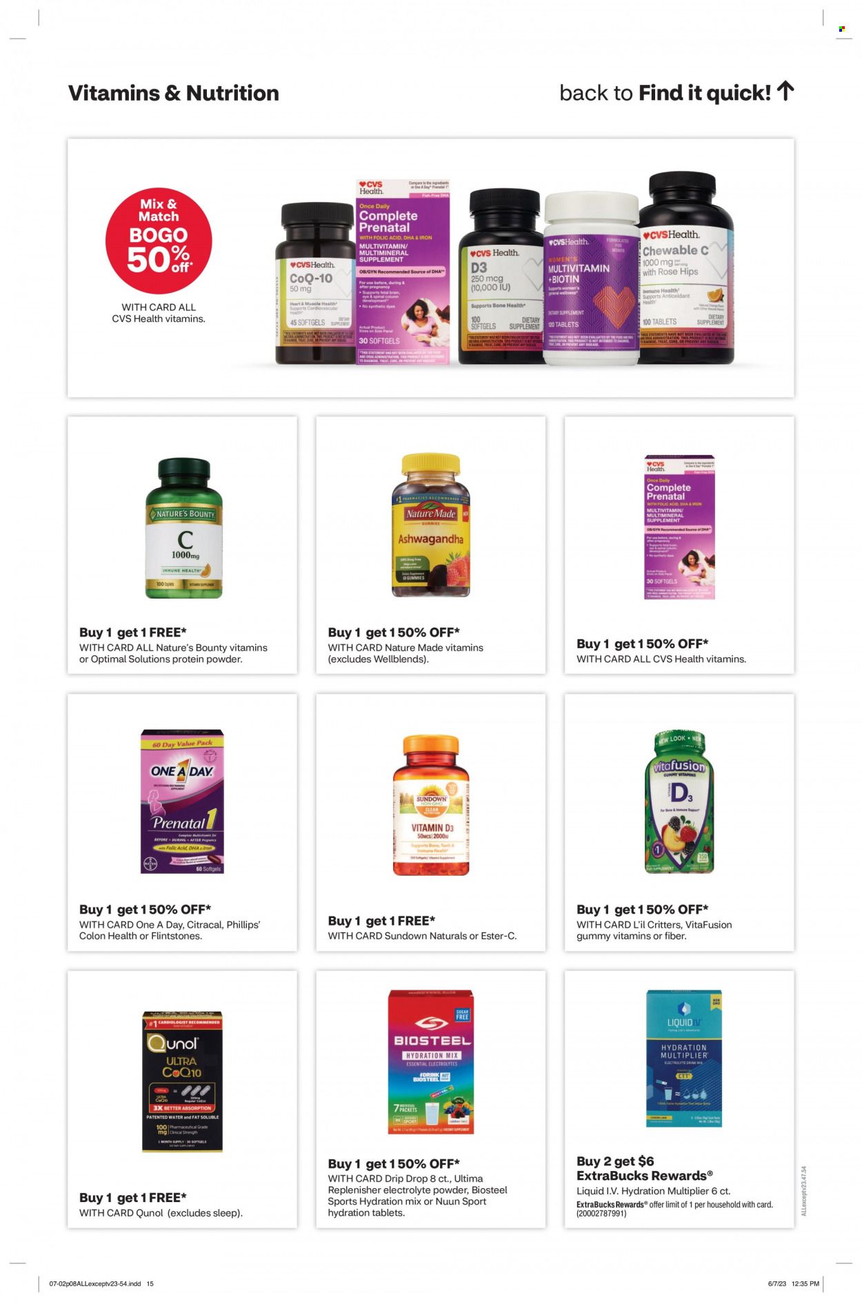 CVS Pharmacy Weekly Ad Flyer Specials July 2 to July 8, 2023