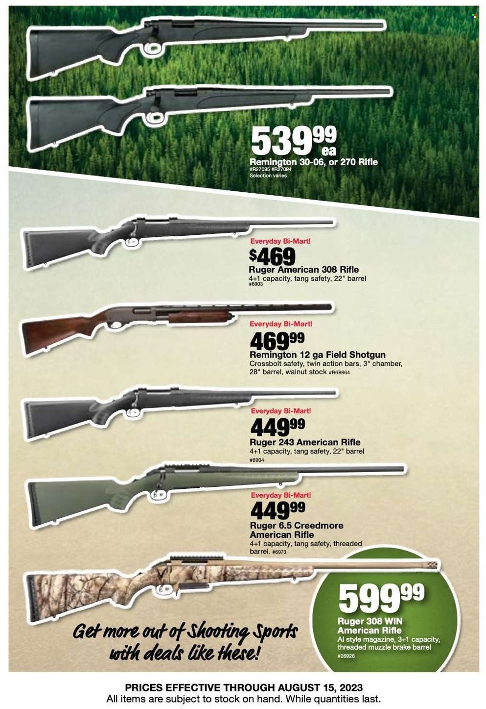 Bi-Mart (ID, OR, WA) Weekly Ad Flyer Specials June 29 to August 15, 2023