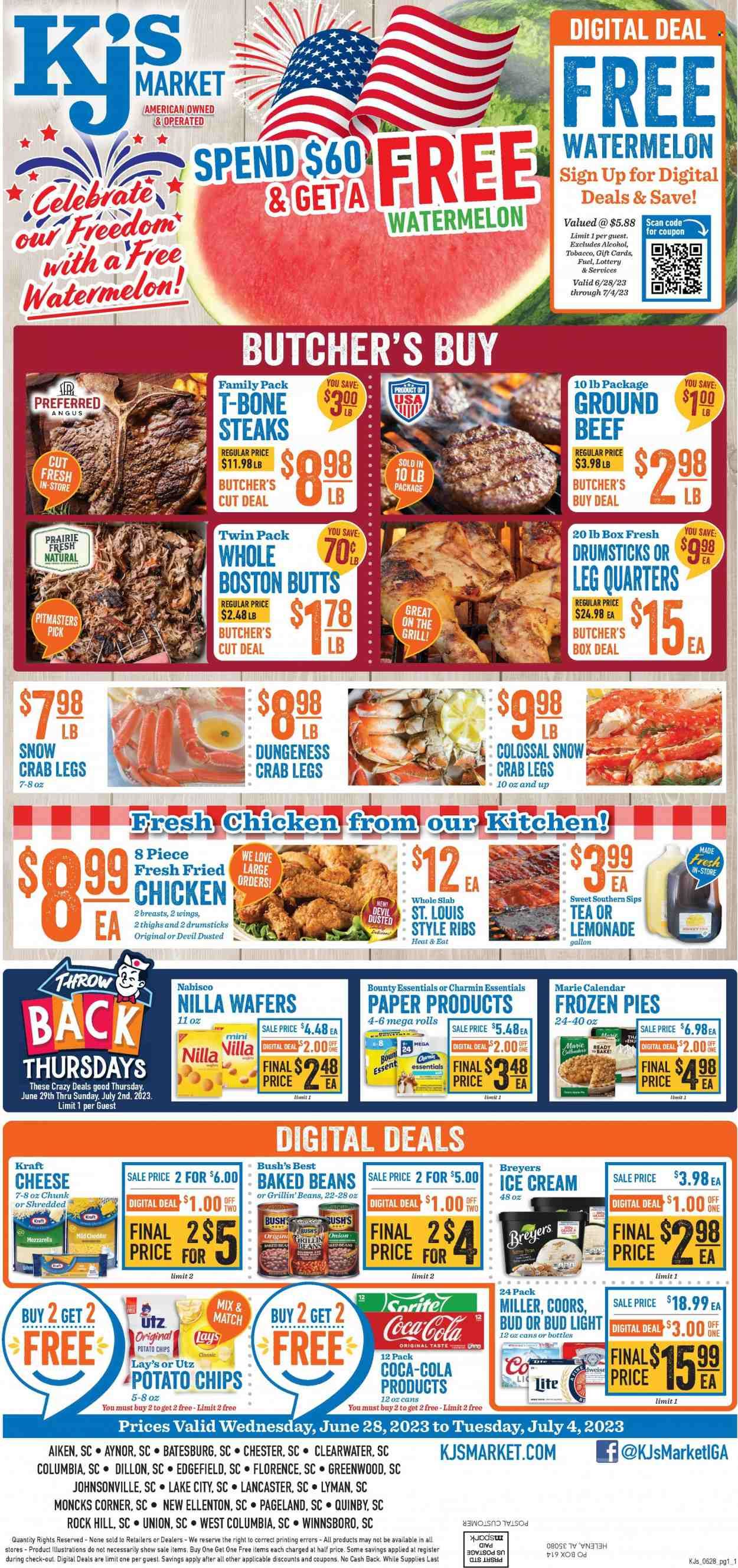 KJ´s Market (GA, SC) Weekly Ad Flyer Specials June 28 to July 4, 2023