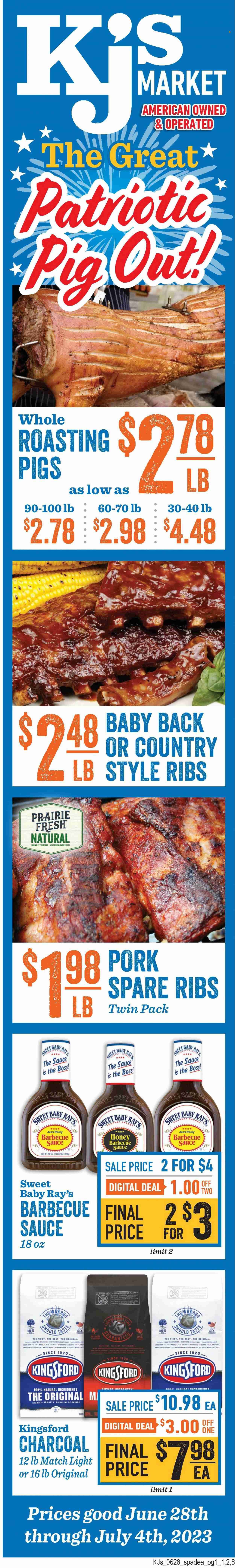 KJ´s Market (GA, SC) Weekly Ad Flyer Specials June 28 to July 4, 2023