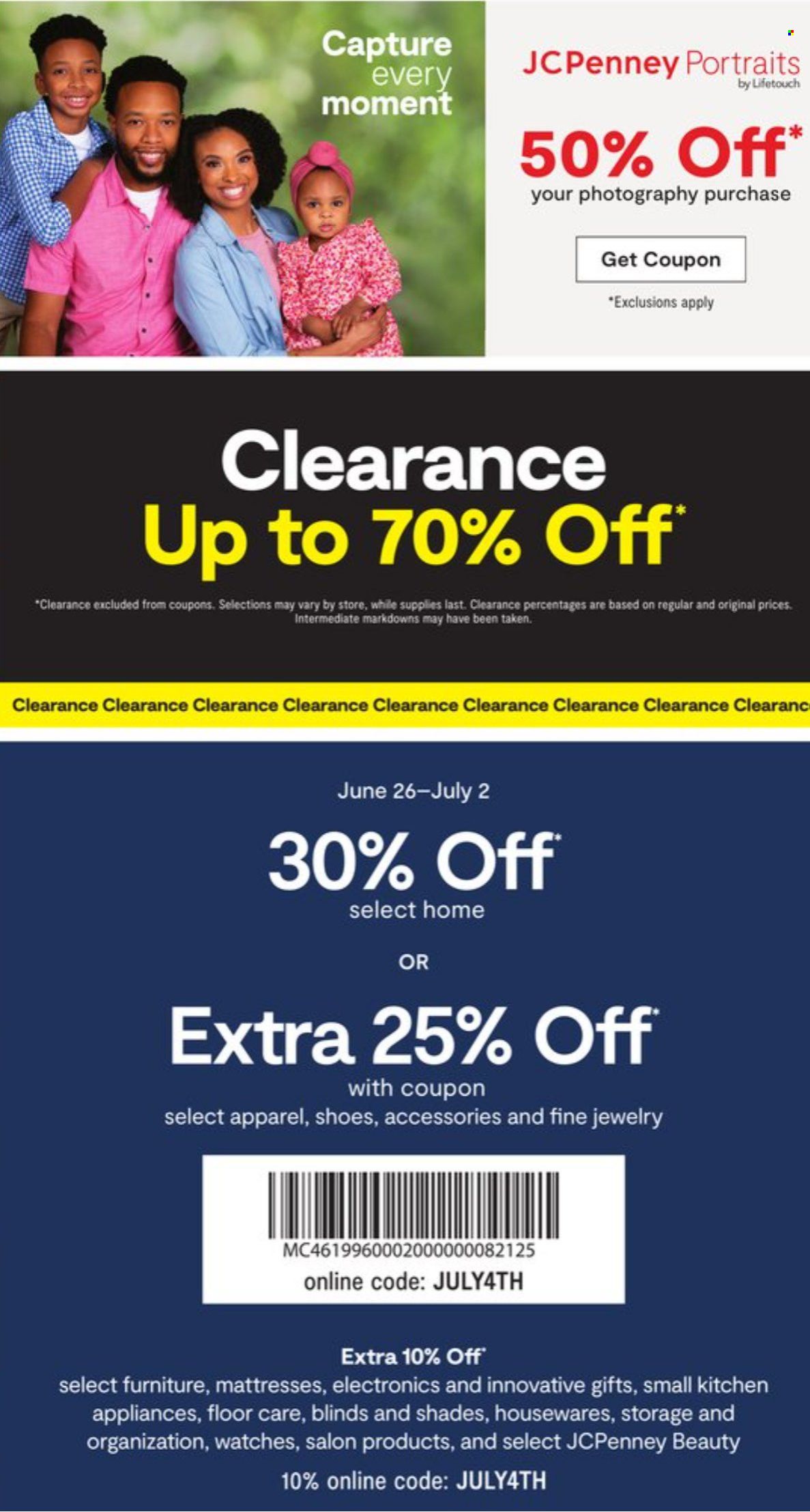 JCPenney Weekly Ad Flyer Specials June 30 to July 2, 2023