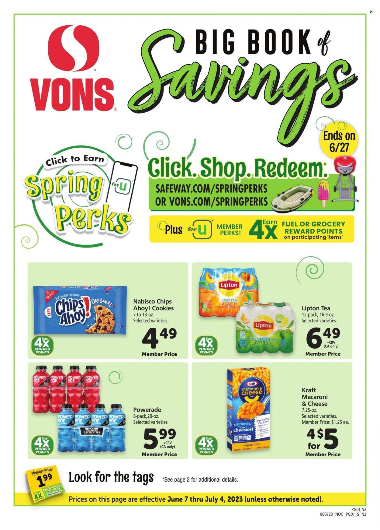 Vons (CA) Weekly Ad Flyer Specials June 7 to July 4, 2023