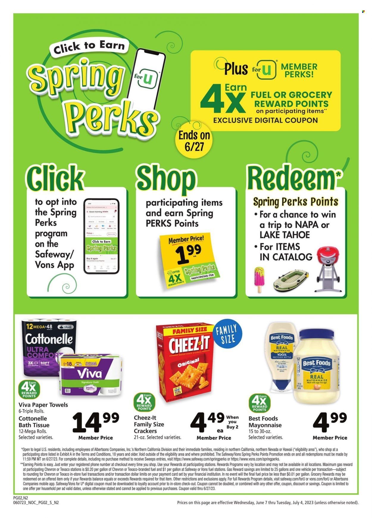 Vons (CA) Weekly Ad Flyer Specials June 7 to July 4, 2023