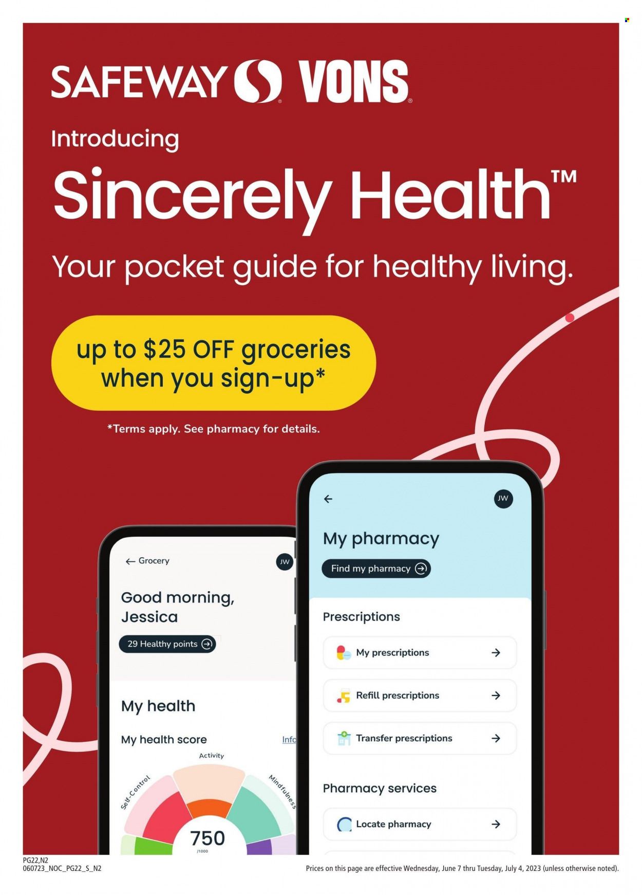 Vons (CA) Weekly Ad Flyer Specials June 7 to July 4, 2023