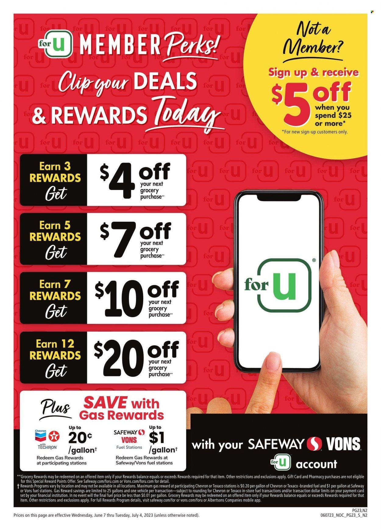 Vons (CA) Weekly Ad Flyer Specials June 7 to July 4, 2023