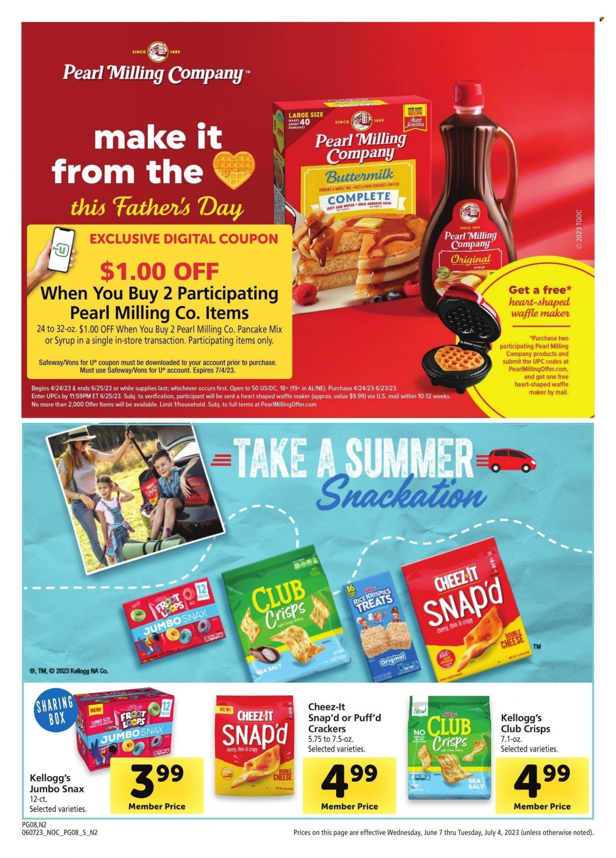 Vons (CA) Weekly Ad Flyer Specials June 7 to July 4, 2023