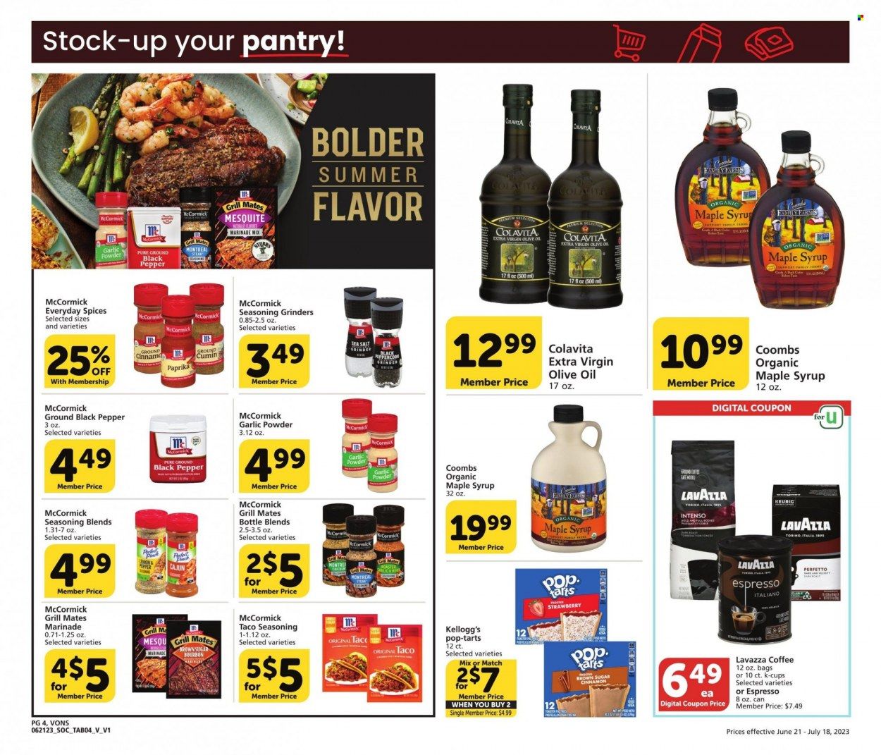 Vons (CA) Weekly Ad Flyer Specials June 21 to July 18, 2023